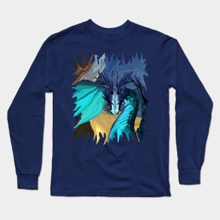 Sapphire Blaze Across the Canyon Long Sleeve T-Shirt